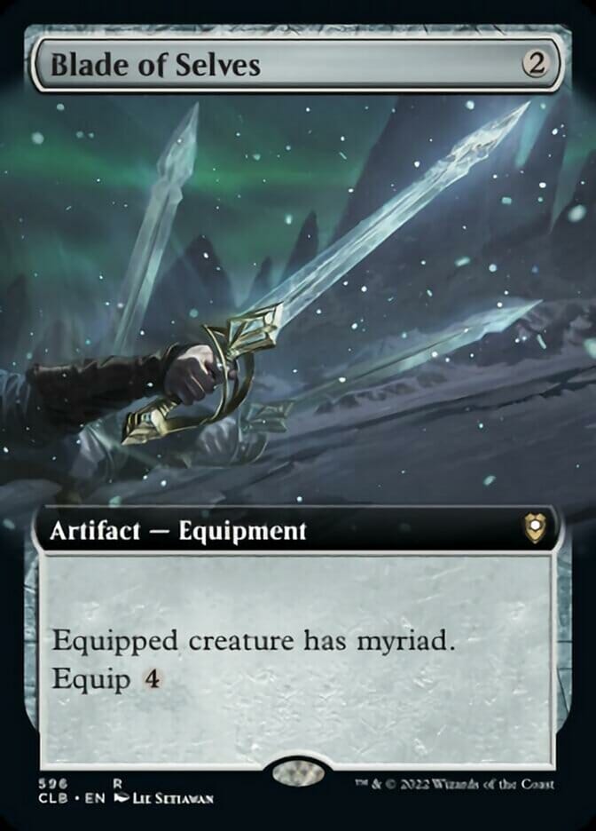 Blade of Selves (Extended Art) [Commander Legends: Battle for Baldur's Gate] MTG Single Magic: The Gathering  | Multizone: Comics And Games
