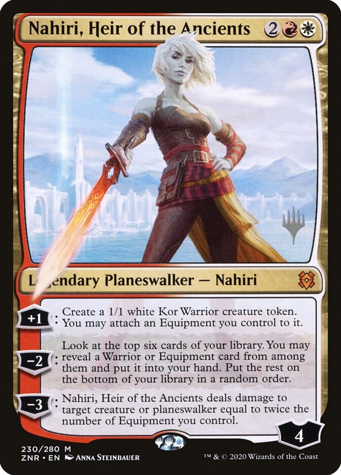 Nahiri, Heir of the Ancients (Promo Pack) [Zendikar Rising Promos] MTG Single Magic: The Gathering  | Multizone: Comics And Games