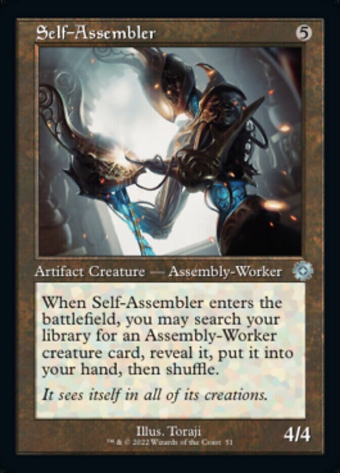 Self-Assembler (Retro) [The Brothers' War Retro Artifacts] MTG Single Magic: The Gathering  | Multizone: Comics And Games