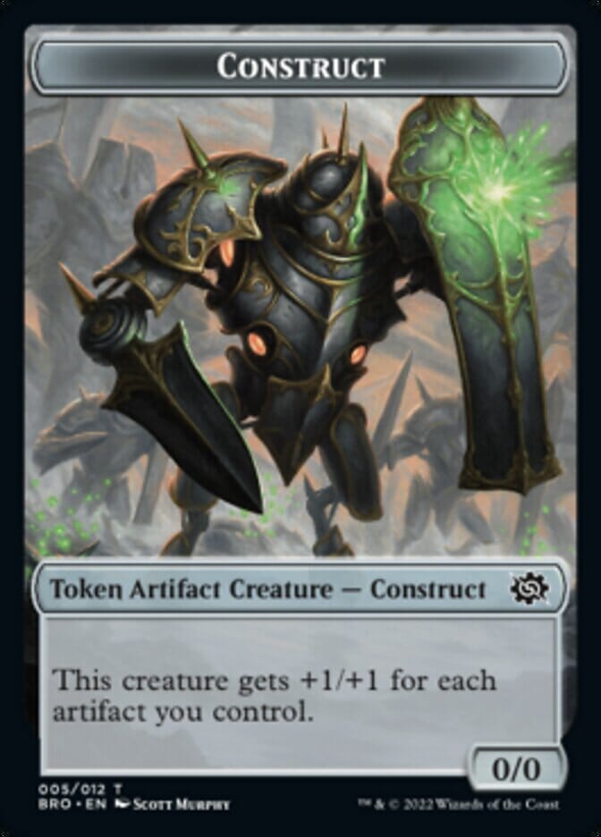 Thopter // Construct (005) Double-Sided Token [The Brothers' War Tokens] MTG Single Magic: The Gathering  | Multizone: Comics And Games