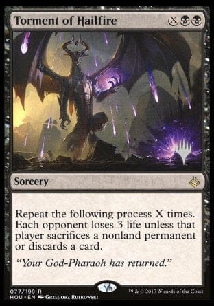 Torment of Hailfire (Promo Pack) [Dungeons & Dragons: Adventures in the Forgotten Realms Promos] MTG Single Magic: The Gathering  | Multizone: Comics And Games