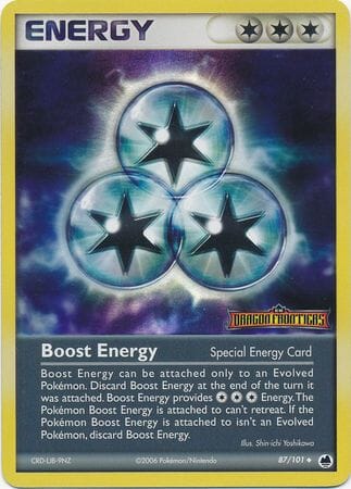 Boost Energy (87/101) (Stamped) [EX: Dragon Frontiers] Pokemon Single Pokémon  | Multizone: Comics And Games