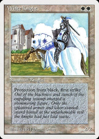 White Knight [Summer Magic / Edgar] MTG Single Magic: The Gathering  | Multizone: Comics And Games