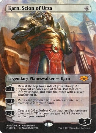 Karn, Scion of Urza [Mythic Edition] MTG Single Magic: The Gathering  | Multizone: Comics And Games