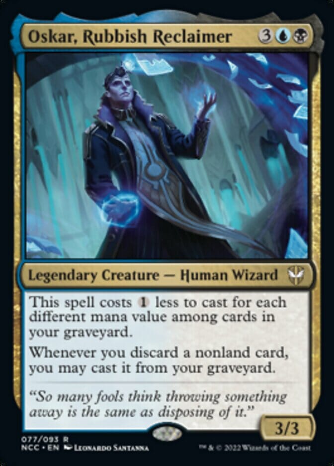 Oskar, Rubbish Reclaimer [Streets of New Capenna Commander] MTG Single Magic: The Gathering  | Multizone: Comics And Games