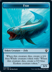 Beast (010) // Fish Token [Commander 2021 Tokens] MTG Single Magic: The Gathering  | Multizone: Comics And Games