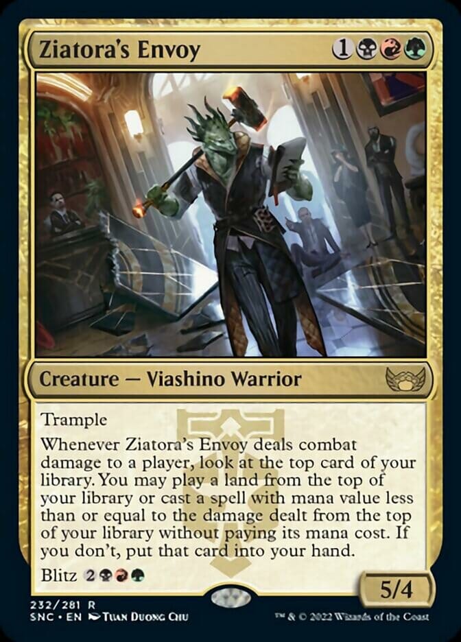 Ziatora's Envoy [Streets of New Capenna] MTG Single Magic: The Gathering  | Multizone: Comics And Games