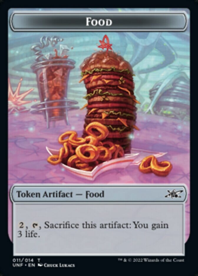 Food (011) Token [Unfinity Tokens] MTG Single Magic: The Gathering  | Multizone: Comics And Games