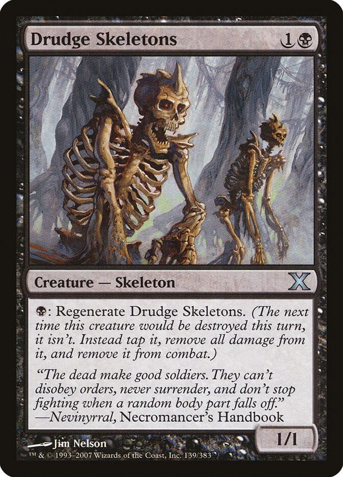 Drudge Skeletons [Tenth Edition] MTG Single Magic: The Gathering  | Multizone: Comics And Games