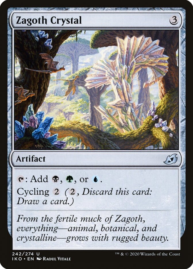 Zagoth Crystal [Ikoria: Lair of Behemoths] MTG Single Magic: The Gathering  | Multizone: Comics And Games