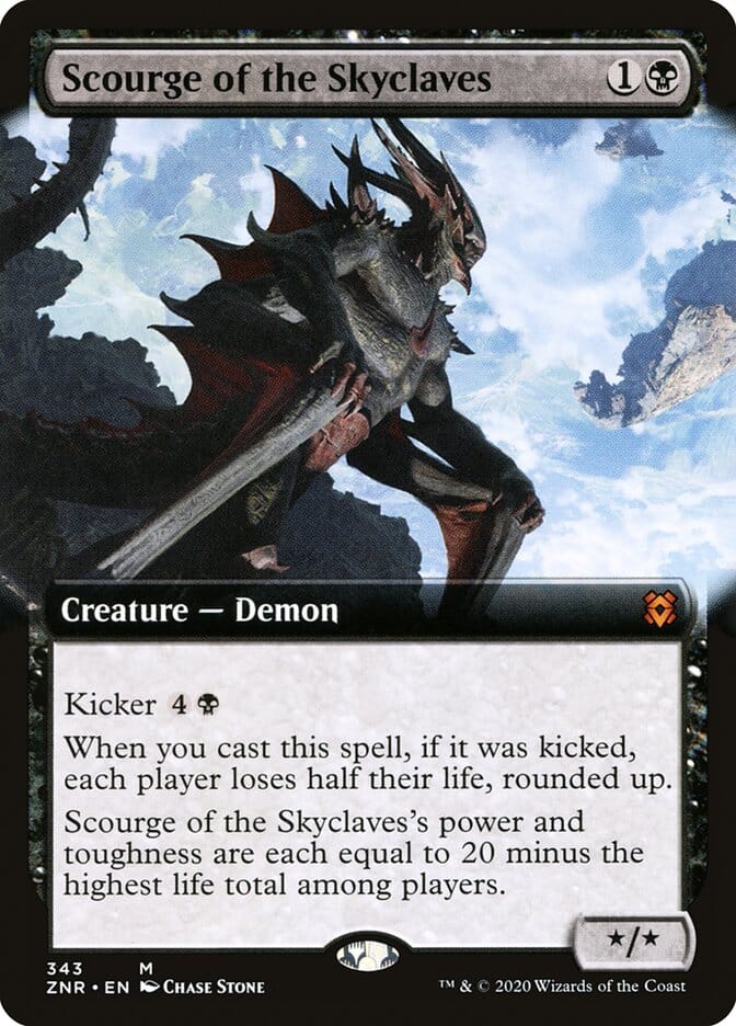 Scourge of the Skyclaves (Extended Art) [Zendikar Rising] MTG Single Magic: The Gathering  | Multizone: Comics And Games