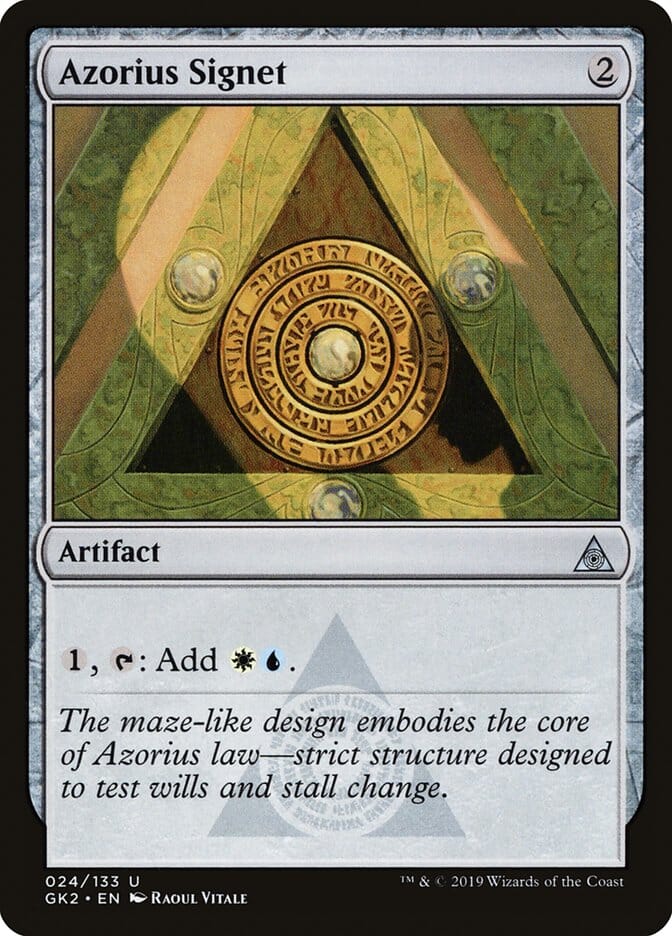 Azorius Signet [Ravnica Allegiance Guild Kit] MTG Single Magic: The Gathering  | Multizone: Comics And Games