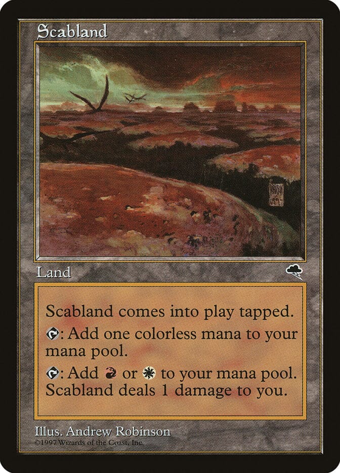 Scabland [Tempest] MTG Single Magic: The Gathering  | Multizone: Comics And Games