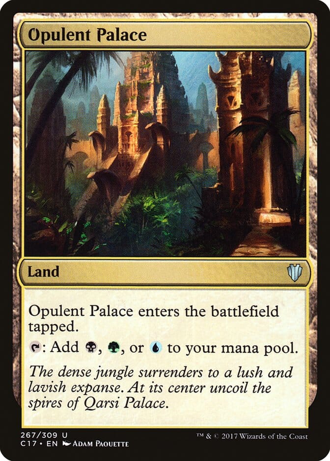 Opulent Palace [Commander 2017] MTG Single Magic: The Gathering  | Multizone: Comics And Games