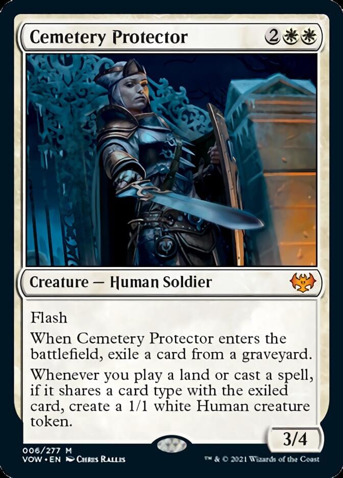 Cemetery Protector [Innistrad: Crimson Vow] MTG Single Magic: The Gathering  | Multizone: Comics And Games