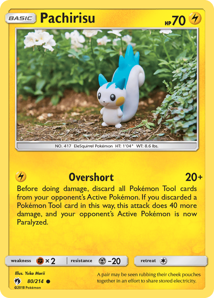 Pachirisu (80/214) [Sun & Moon: Lost Thunder] Pokemon Single Pokémon  | Multizone: Comics And Games
