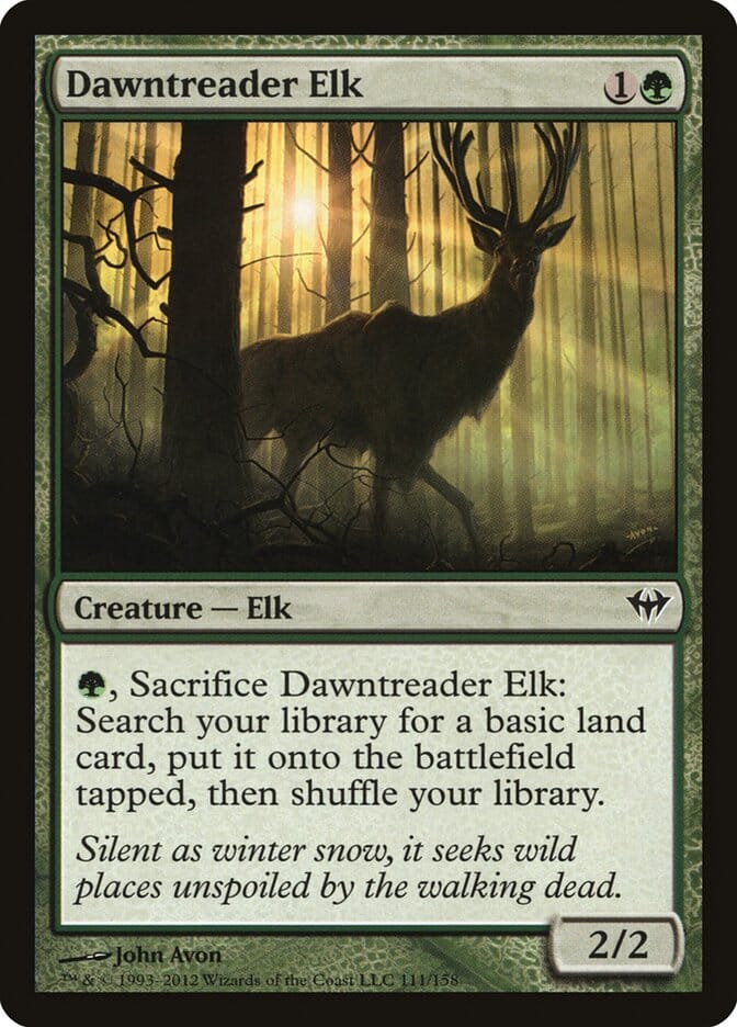 Dawntreader Elk [Dark Ascension] MTG Single Magic: The Gathering  | Multizone: Comics And Games