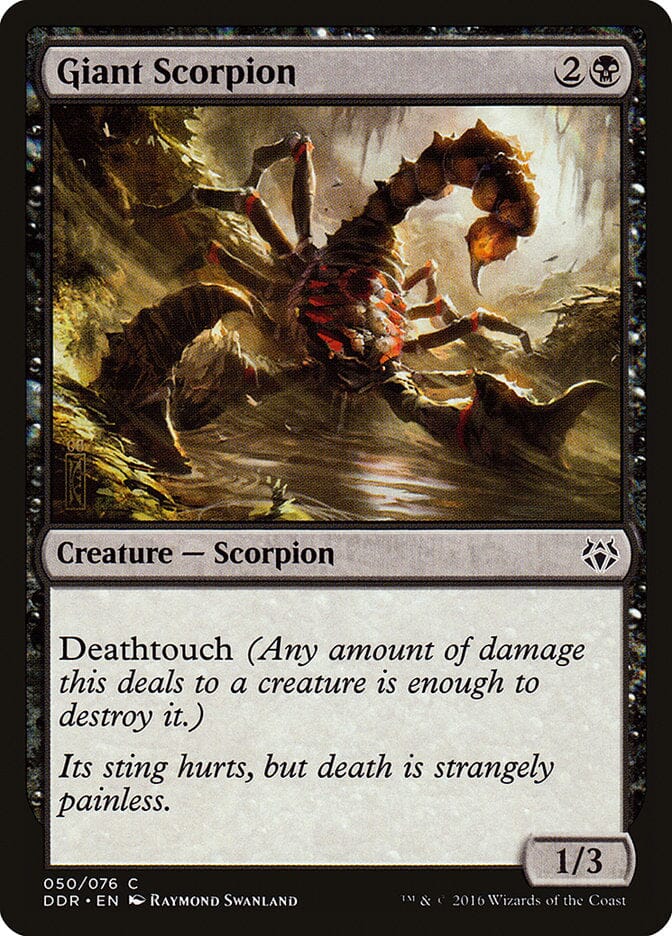 Giant Scorpion [Duel Decks: Nissa vs. Ob Nixilis] MTG Single Magic: The Gathering  | Multizone: Comics And Games