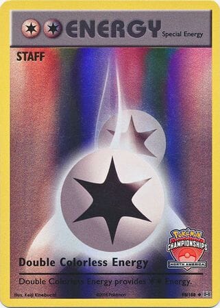 Double Colorless Energy (90/108) (NA Championship Promo Staff) [XY: Evolutions] Pokemon Single Pokémon  | Multizone: Comics And Games