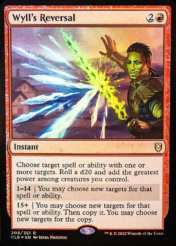 Wyll's Reversal [Commander Legends: Battle for Baldur's Gate] MTG Single Magic: The Gathering  | Multizone: Comics And Games