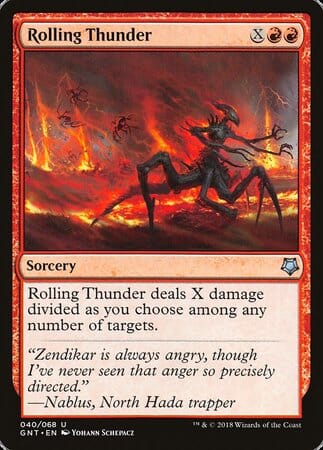 Rolling Thunder [Game Night] MTG Single Magic: The Gathering  | Multizone: Comics And Games
