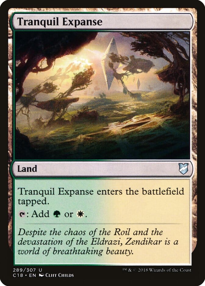 Tranquil Expanse [Commander 2018] MTG Single Magic: The Gathering  | Multizone: Comics And Games