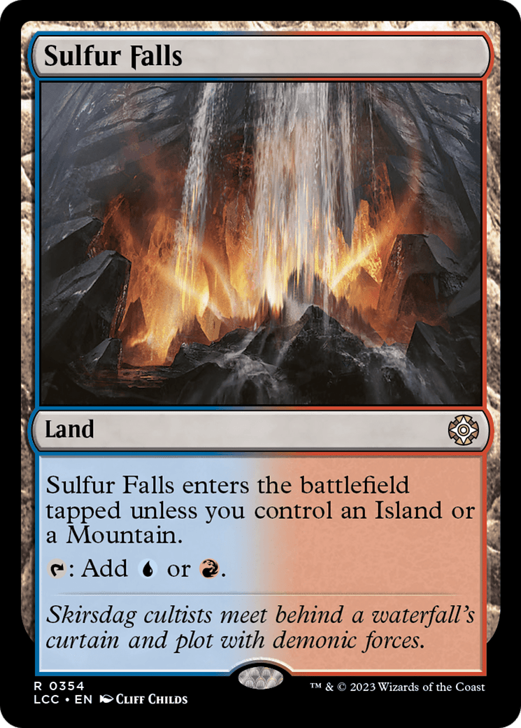 Sulfur Falls [The Lost Caverns of Ixalan Commander] MTG Single Magic: The Gathering  | Multizone: Comics And Games