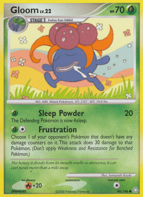 Gloom (96/146) [Diamond & Pearl: Legends Awakened] Pokemon Single Pokémon  | Multizone: Comics And Games