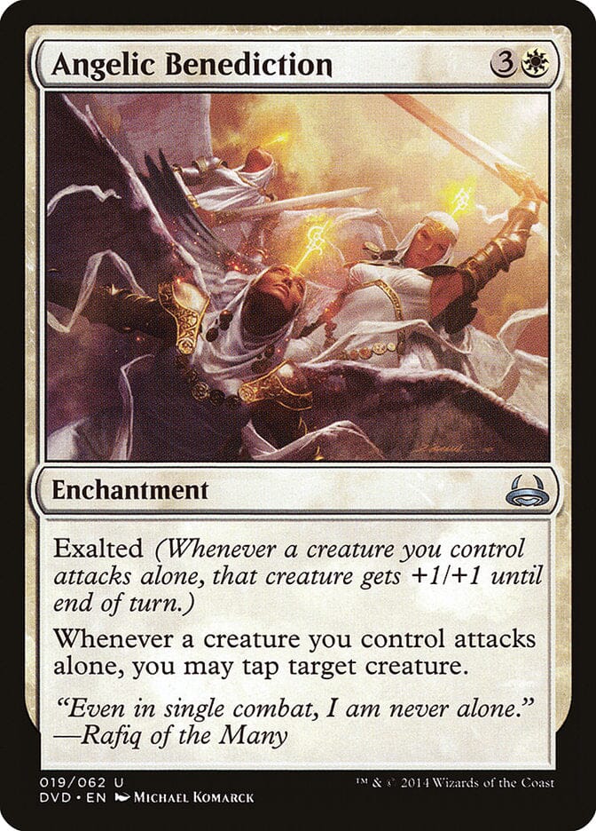 Angelic Benediction (Divine vs. Demonic) [Duel Decks Anthology] MTG Single Magic: The Gathering  | Multizone: Comics And Games