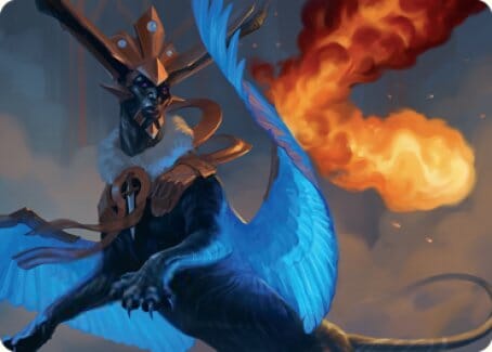 Disdainful Stroke Art Card [Streets of New Capenna Art Series] MTG Single Magic: The Gathering  | Multizone: Comics And Games