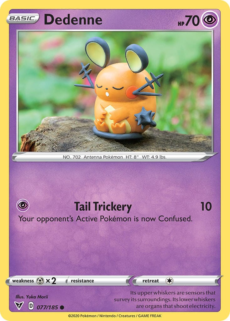 Dedenne (077/185) [Sword & Shield: Vivid Voltage] Pokemon Single Pokémon  | Multizone: Comics And Games