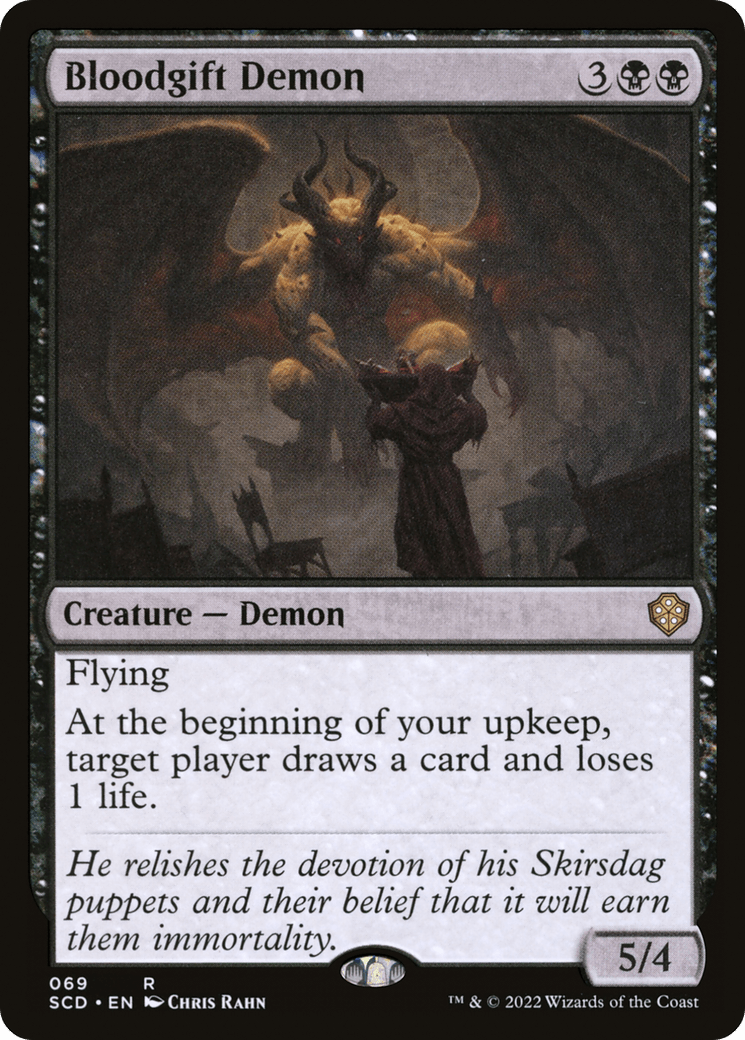 Bloodgift Demon [Starter Commander Decks] MTG Single Magic: The Gathering  | Multizone: Comics And Games