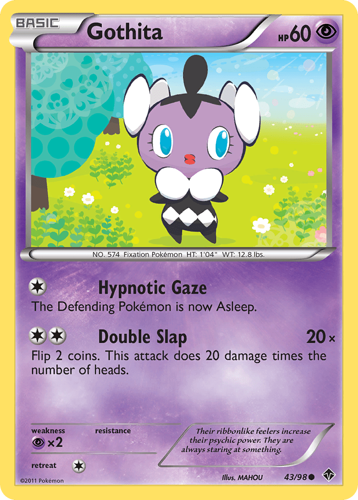 Gothita (43/98) [Black & White: Emerging Powers] Pokemon Single Pokémon  | Multizone: Comics And Games