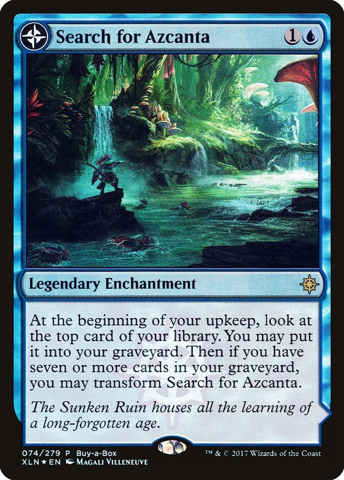 Search for Azcanta // Azcanta, the Sunken Ruin (Buy-A-Box) [Ixalan Treasure Chest] MTG Single Magic: The Gathering  | Multizone: Comics And Games