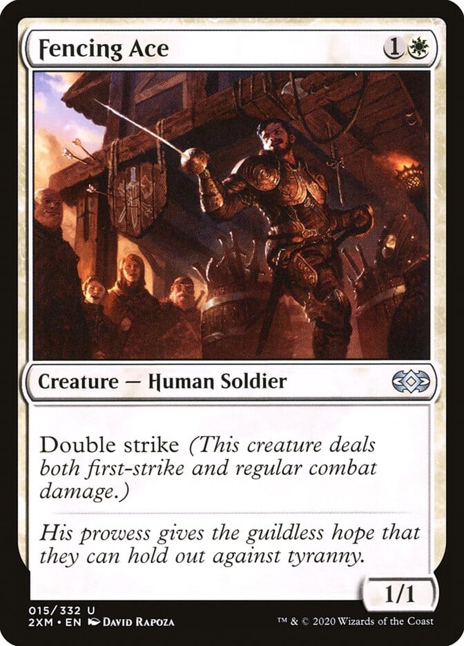 Fencing Ace [Double Masters] MTG Single Magic: The Gathering  | Multizone: Comics And Games