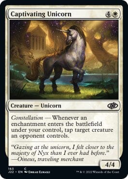 Captivating Unicorn [Jumpstart 2022] MTG Single Magic: The Gathering  | Multizone: Comics And Games