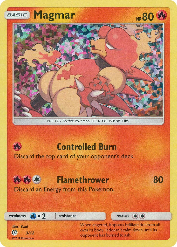 Magmar (3/12) [McDonald's Promos: 2019 Collection] Pokemon Single Pokémon  | Multizone: Comics And Games