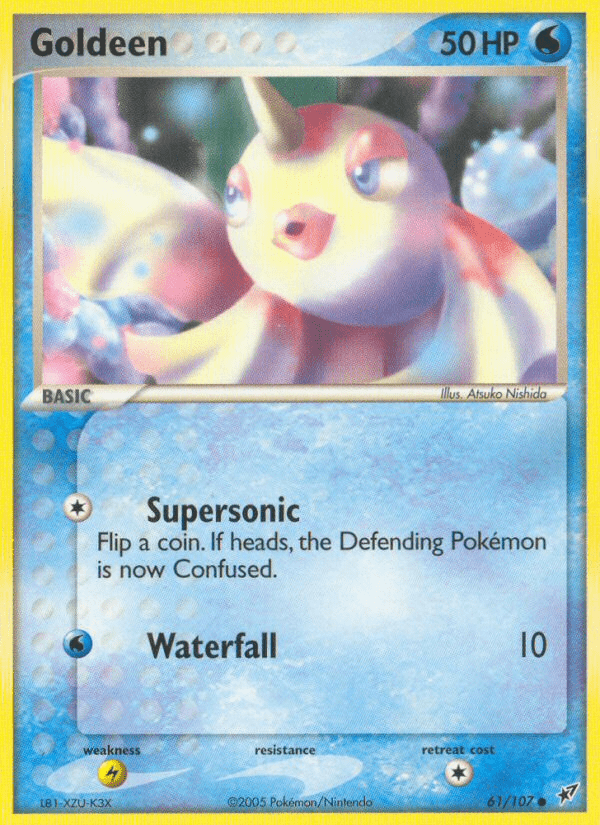 Goldeen (61/107) [EX: Deoxys] Pokemon Single Pokémon  | Multizone: Comics And Games