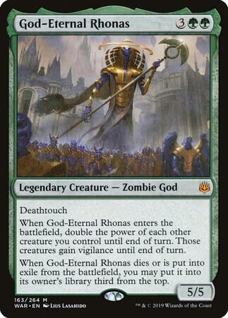 God-Eternal Rhonas [War of the Spark] MTG Single Magic: The Gathering  | Multizone: Comics And Games