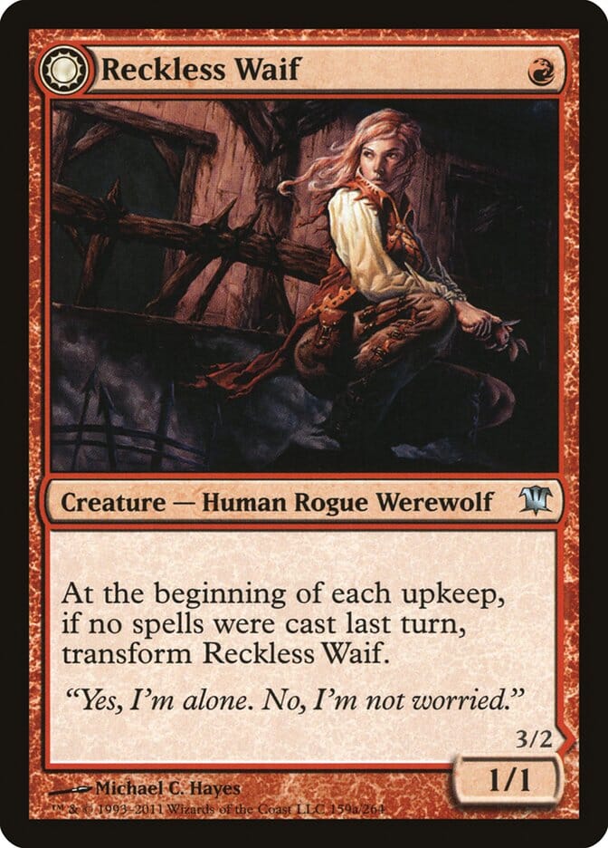 Reckless Waif // Merciless Predator [Innistrad] MTG Single Magic: The Gathering  | Multizone: Comics And Games