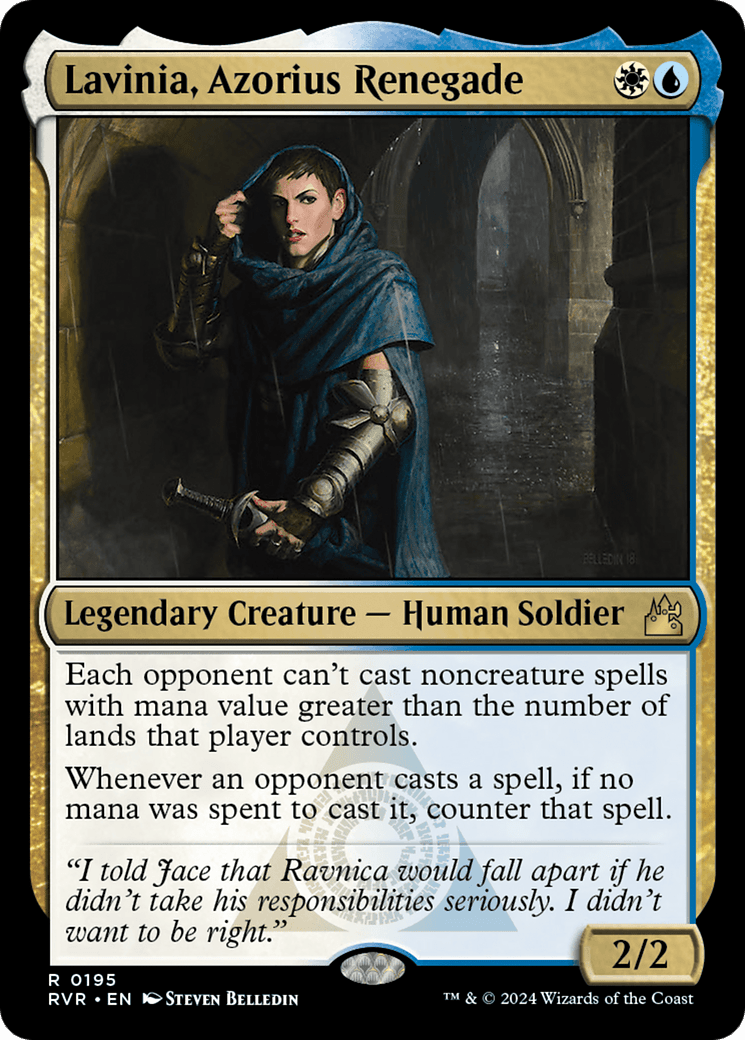 Lavinia, Azorius Renegade [Ravnica Remastered] MTG Single Magic: The Gathering  | Multizone: Comics And Games