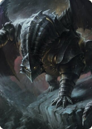 Chardalyn Dragon Art Card [Commander Legends: Battle for Baldur's Gate Art Series] MTG Single Magic: The Gathering  | Multizone: Comics And Games