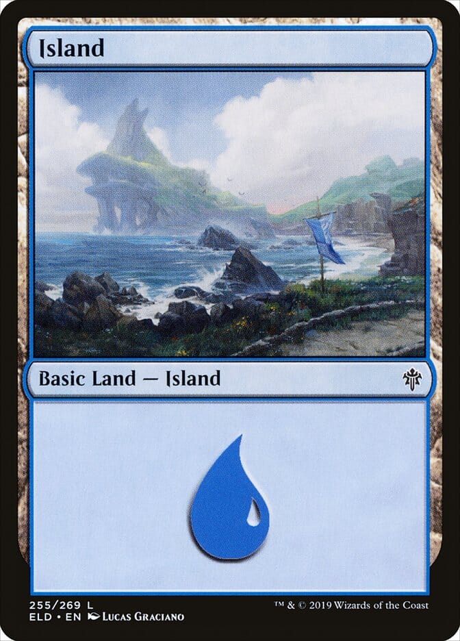 Island (255) [Throne of Eldraine] MTG Single Magic: The Gathering  | Multizone: Comics And Games