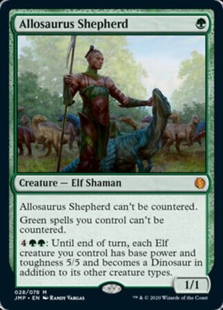 Allosaurus Shepherd [Jumpstart] MTG Single Magic: The Gathering  | Multizone: Comics And Games