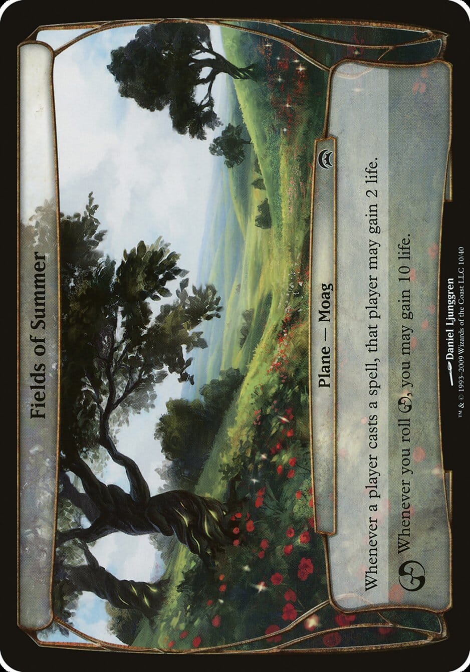 Fields of Summer (Planes) [Planechase Planes] MTG Single Magic: The Gathering  | Multizone: Comics And Games