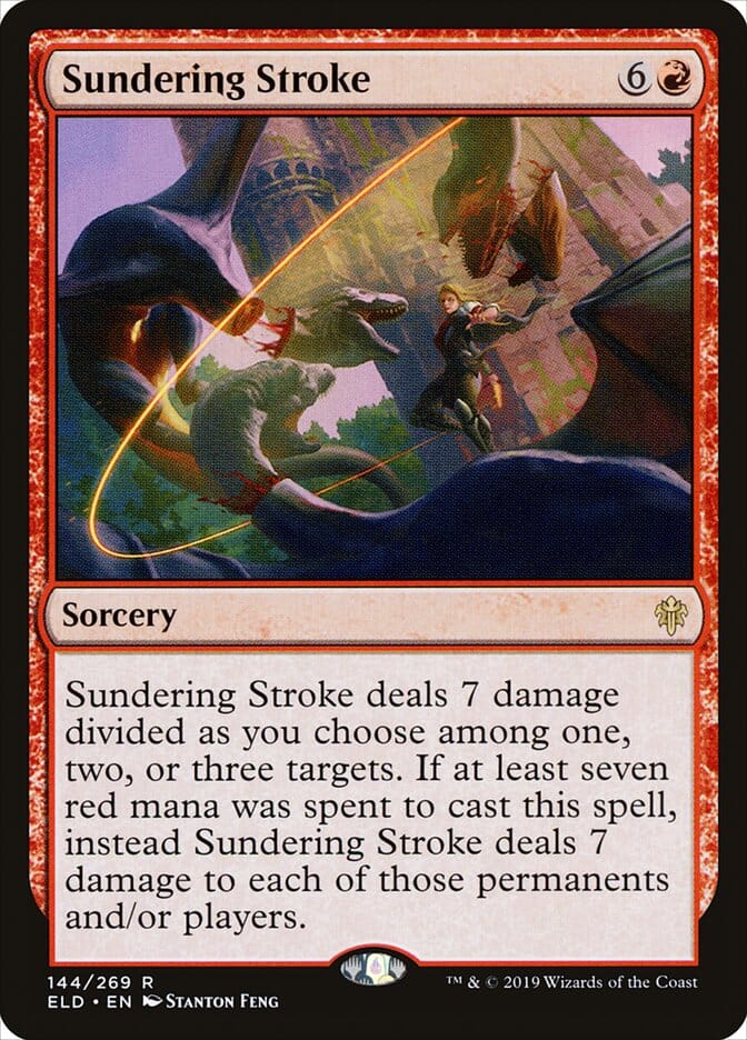 Sundering Stroke [Throne of Eldraine] MTG Single Magic: The Gathering  | Multizone: Comics And Games