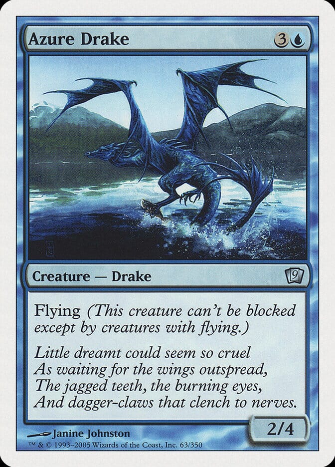 Azure Drake [Ninth Edition] MTG Single Magic: The Gathering  | Multizone: Comics And Games