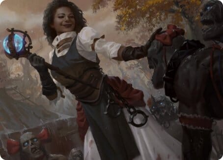 Skaab Wrangler Art Card [Innistrad: Midnight Hunt Art Series] MTG Single Magic: The Gathering  | Multizone: Comics And Games