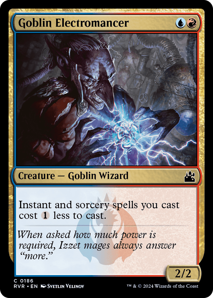 Goblin Electromancer [Ravnica Remastered] MTG Single Magic: The Gathering  | Multizone: Comics And Games