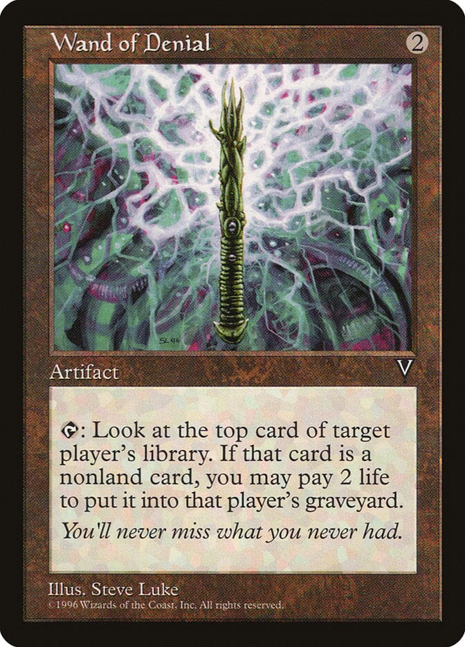 Wand of Denial [Visions] MTG Single Magic: The Gathering  | Multizone: Comics And Games